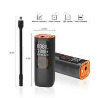 Compresseur d'Air Portable Rechargeable Électrique Sans Fil Mini Newo 2026 en Aluminium, Gonfleur de Pneus Numérique pour Camionnette