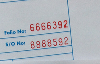 Machine à numéroter 575, machine à numéroter pour papier