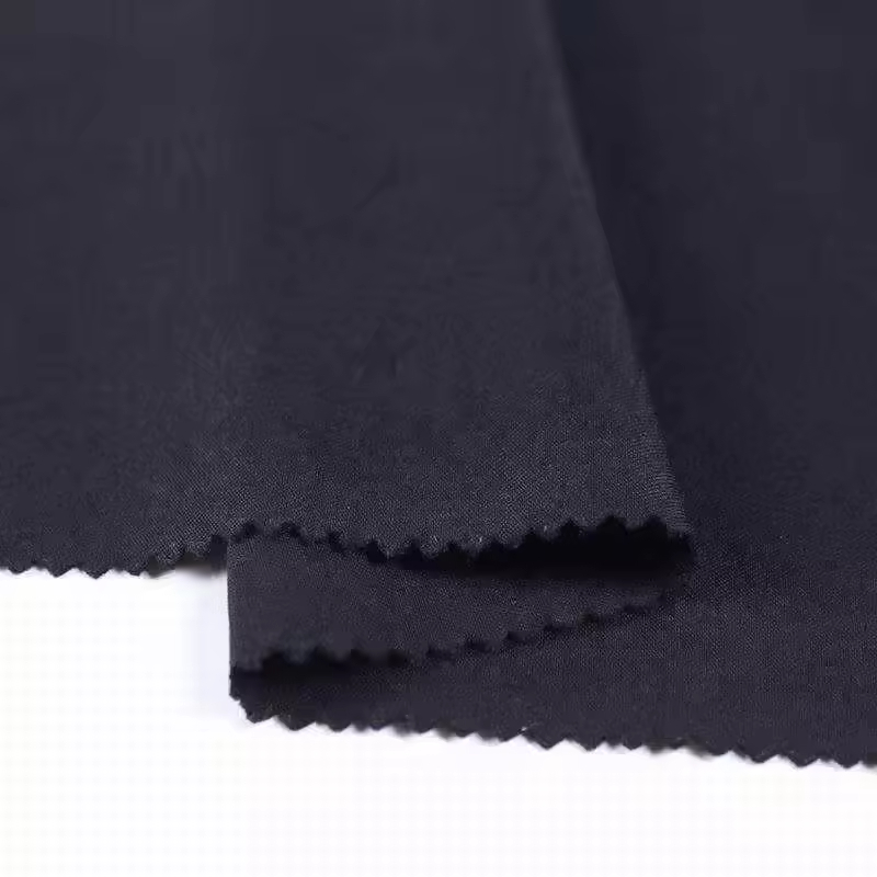 R/N/SP 10s 250GSM Custom Viscose Rayon Nylon Grosgrain Woven Fabric for Dress