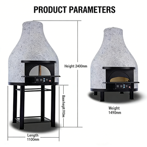 Horno Eléctrico para Pizza con Tamaños Personalizables, Horno Eléctrico Eficiente para Pizzerías y Panaderías. - Product Image 3