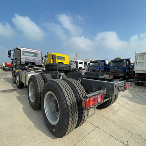 Dijual truk kepala traktor Sinotruk Hohan baru 8x4 Chassis truk kepala traktor - Product Image 5