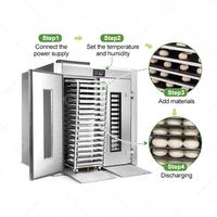 13 plateaux, petite chambre de fermentation et de congélation motorisée à gaz pour croissants et pain