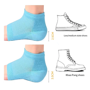 Adelomorphic rizzsoles ถุงเท้าเพิ่มความสูงสูงสุดสำหรับเล่นกีฬาแผ่นรองส้นหนากันลื่น2.5/3.5ซม. พื้นรองเท้าเพิ่มความสูงครึ่งหนึ่งสำหรับผู้หญิงผู้ชาย - Product Image 5