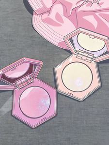 Iluminador Facial Vegano de Marca Propia, en Crema Prensada, Resistente al Agua, de Larga Duración, con Brillo Fino, Mineral Natural - Product Image 5