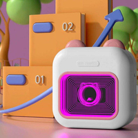 Printer Termal Mini Portabel M10, Printer Stiker Nirkabel, Hadiah Ulang Tahun yang Sempurna untuk Pelajar
