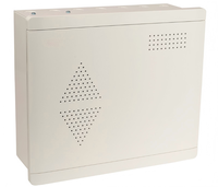 Boîtier de distribution d'alimentation basse tension à fibre optique homologué CE et certifié RoHS, encastrable, pour câblage FTTH, IP30 AC220V 10A, à froid