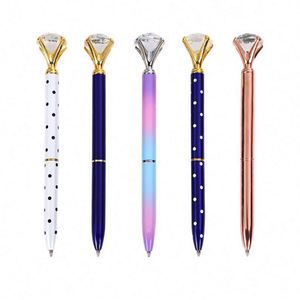 Customized Metal Sports Body Business Ballpoint Ink Gift Crystal Silver Logo Woman Promo <b>Pen</b> <b>Colors</b> 1.0Mm - Product Image 2