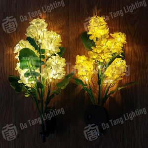 Rapeseed Flower Ip65 Waterproof Decorative <b>Led</b> <b>Lights</b> For Landscape Christmas & Halloween With Warm <b>White</b> Glow - Product Image 4