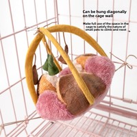 Nid suspendu créatif pour petits animaux, hamac double usage chaud et rafraîchissant, crochet de suspension robuste pour petits animaux, personnalisation disponible