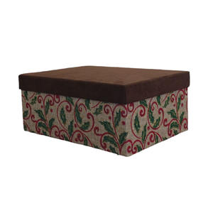 Caja de Navidad HOLLY 40.5X31.5X18.5CM - Product Image 1