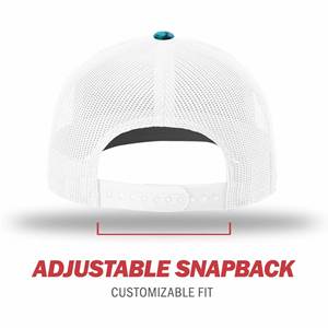 Casquettes de camionneur personnalisées OEM, broderie personnalisée, casquettes de camionneur en coton uni Richardson 112 - Product Image 6