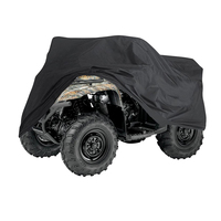 Usine directement fournir 300D Oxford PU enduit tissu imperméable ATV couvre tous les temps Protection extérieure ATV/UTV couverture