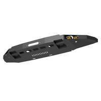 Accessoires tout-terrain 4x4 Pare-chocs avant en acier noir texturé robuste anti-collision pour Lexus GX550