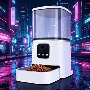 Rechargeable Smart Pet Feeder Distributeur Automatique Long Standby <b>Automatic</b> Pet Feeder Eco Material Pet Supplies - Product Image 1
