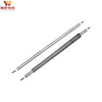 Elementos Calefactores Eléctricos de Acero Inoxidable, Calentador de Aire Tubular Aletado