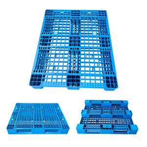 Standard Size 1200*1000mm Steel <strong>bar</strong> Reinforced HDPE Plastic <strong>Pallet</strong> for Rack Stacking Use - Product Image 6