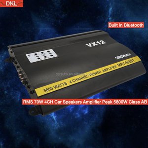 Klang qualität Kunden spezifisch RMS <span class=keywords><strong>75W</strong></span> 4CH Auto Subwoofer Lautsprecher verstärker 4 Kanäle Peak 5800W Voll bereich Auto verstärker Klasse AB