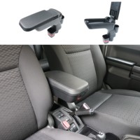 Boîte d'accoudoir de console centrale de voiture avec couvercle coulissant et organisateur de rangement pour Suzuki Jimny 2018+ 3/5 portes, accessoires intérieurs