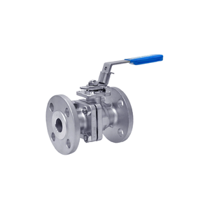 NOUVEAU EF1 Vanne à boisseau flottant à corps divisé avec flange et actionneur manuel, conception en deux parties - Product Image 3