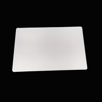 Set de table en PP transparent mat de qualité alimentaire, résistant à la chaleur, imperméable, anti-graisse, flexible, enroulable, avec logo/design graphique personnalisé