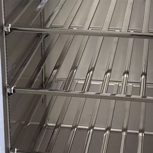 Congélateur vertical commercial de haute qualité à double porte en acier inoxydable pour supermarché et cuisine - Product Image 2