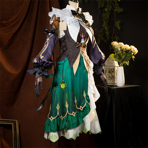 Tenue de cosplay complète pour femme, personnage Emilie de Genshin Impact, style parfumeur, pour Halloween et jeux d'inspiration anime - Meilleures ventes - Product Image 2