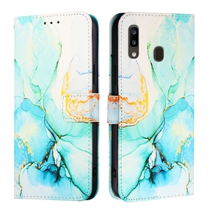 Funda de Cuero con Diseño de Mármol Brillante para Samsung <span class=keywords><strong>Galaxy</strong></span> A33 A34 A35 A55 A54 A53 A05 A05S A15, con Ranuras para Tarjetas y Función de Soporte - Product Image 4
