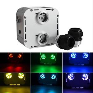 32W RGB Twinkle <b>Light</b> Engine Kit with 2 Ports & 900pcs Fiber Optic Strands for Starry Sky Ceiling - Product Image 3