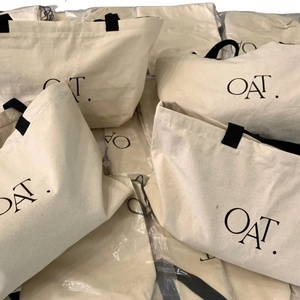 Sac fourre-tout personnalisé en toile de coton recyclé écologique avec impression de logo sur mesure pour le shopping – Vente en gros Xuerry - Product Image 1