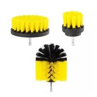 Kit de 3 Brosses de Nettoyage Électriques pour Perceuse sans Fil, Outil de Lavage Puissant