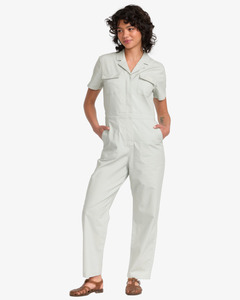Fabricant OEM Combinaisons pour femmes Combishorts Plus Size Brown Lightweight Plays Workwear Jumpsuit for Female Women Ladies - Product Image 4