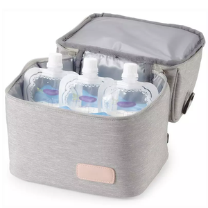 <span class=keywords><strong>Sac</strong></span> de déjeuner isolé imperméable pour femmes, <span class=keywords><strong>sac</strong></span> de refroidissement de biberon de lait maternel fourre-tout de tire-lait <span class=keywords><strong>sac</strong></span> à couches - Product Image 1