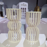 ZKAI Meilleure Vente Socle en Acrylique Démontable pour Présentation de Desserts, Gâteaux de Mariage, Événements et Anniversaires