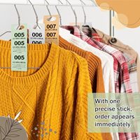 Étiquettes de dépôt de manteaux personnalisées en papier en vrac, numérotées, pour vestiaires, avec tickets de récupération