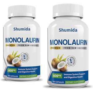 Private Label Immunsystem Unterstützung Kokosnuss Pillen Verdauungs gesundheit Monolaurin Kapseln - Product Image 1