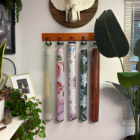 Sacs de rangement pour Mahjong en PVC transparent personnalisés en stock, avec fermeture éclair et sangle de transport pour un transport facile ou un rangement suspendu, 87 cm