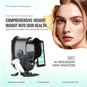 เครื่องวิเคราะห์ผิวหน้า 3 มิติ อัจฉริยะเชิงพาณิชย์ พร้อมเทคโนโลยี UV RBX ตรวจจับความเสียหายที่ซ่อนอยู่ของผิวหนัง ใช้งานง่าย ปลั๊กแบบ US - Product Image 3