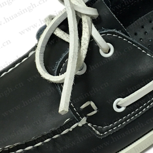 LXG, zapatos de guisantes negros sociales informales de cuero de vaca natural, zapatos náuticos clásicos resistentes al ácido de peso cosidos a mano HSW039 - Product Image 5