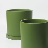 Pots de fleurs décoratifs de jardin moderne de style européen Grands pots en céramique bon marché Jardinière succulente en céramique personnalisée