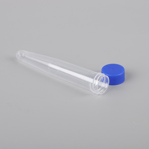 Tubes à essai en plastique Hisamori à bouchon vissé, 12 ml, fond pointu, gradués, pour la collecte de sédiments urinaires - Product Image 3