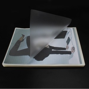 Zhongye 7 Inch 7 Mil Laminating Film Cold PVC Glossy Photo <b>Card</b> <b>Protector</b> 50 Sheets - Product Image 2