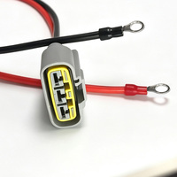 Câble de connecteur femelle pour redresseur de moto personnalisé vers borne annulaire, régulateur de tension, câble d'alimentation pour charge de batterie
