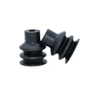 Copo de vácuo de alta resistência do silicone PCG-60, múltiplos 2.5 bellows com conector de rosca