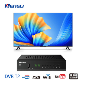 Decodificador <span class=keywords><strong>TDT</strong></span> DVB-T2 2 en 1 con Control Remoto, Receptor DVB T2, Sintonizadores Digitales, Canales Gratuitos, HD, Decodificador de TV DVB-T2 - Product Image 2