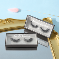 Faux cils en bande, effet naturel et volumineux, pour un look quotidien, 1 paire pour le maquillage, vente en gros de faux cils