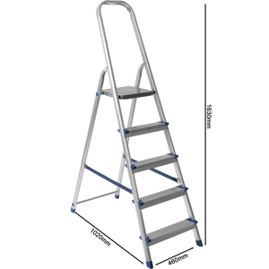 2025 Chất lượng cao Nhôm đa mục đích gấp thang mở rộng cây đứng nhà bếp sử dụng kính thiên văn leo thang EN131 - Product Image 6