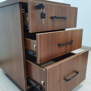 Wholesale Customization Movable <strong>Cabinet</strong> Wooden <strong>File</strong> <strong>Cabinet</strong> Good Quality and Low Price - Product Image 3