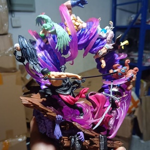 Statua Anime One Piece Rufy Ghost King Vice Yama Zoro LS Trono Sauron Modello da Esposizione Regalo Action Figure - Product Image 4