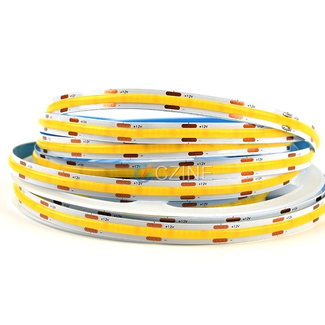 2700k 3000k Cob Led Strip Light Warm Tape Light 12v White Led Strip Cob