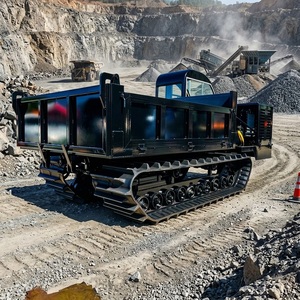 Nuevo <span class=keywords><strong>Dumper</strong></span> Hidráulico de Orugas de 6 Toneladas, Directo de Fábrica, Transportador Todoterreno con Orugas para Montaña, Minería y Granja - Product Image 3